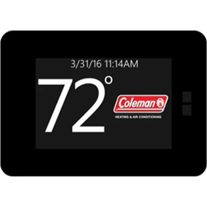 Coleman Hx™ Wi-Fi Touch Screen Thermostat.